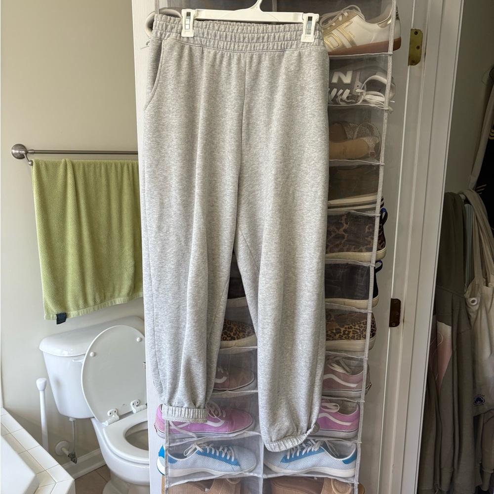 American Eagle Outfitters Light Gray Kids Joggers